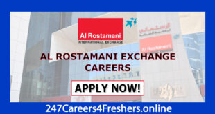 Al Rostamani Exchange Careers