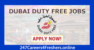 Dubai Duty Free Jobs