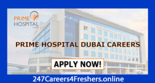 Prime Hospital Dubai Careers