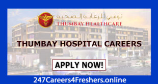 Thumbay Hospital Careers